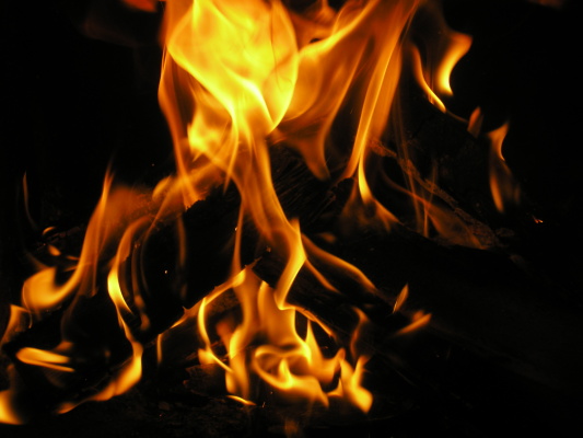Oheň - pálení čarodějnic