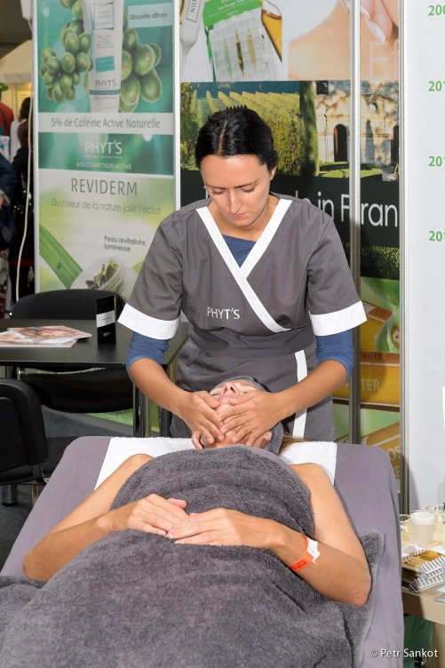 kosmetická péče na veletrhu World Of Beauty & Spa