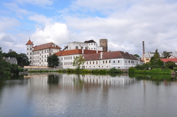 Jindřichův Hradec - pohled na zámek