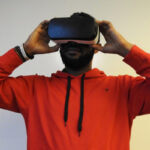 man with vr