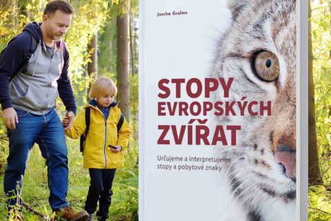 Specialista na stopy vytvořil unikátní titul: Stopy evropských zvířat