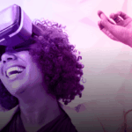 vr fun lady