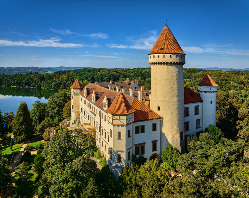 Zámek KONOPIŠTĚ fotografie Libora Sváčka