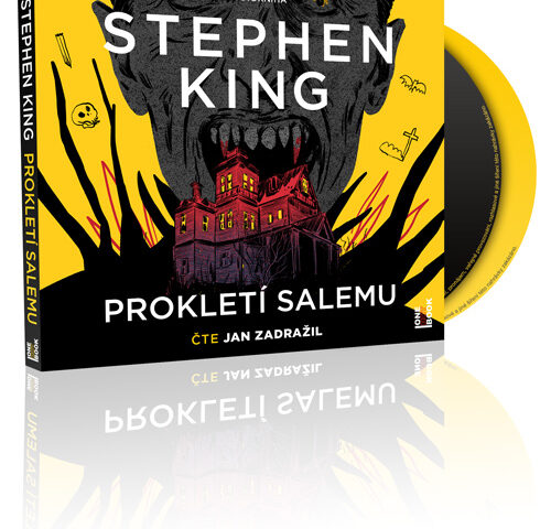 Prokletí Salemu: audiokniha namluvená Janem Zadražilem vás vtáhne do děsivého světa Stephena Kinga. Nezbytnost pro milovníky hororu Stephen King Prokleti Salemu audiokniha OneHotBook