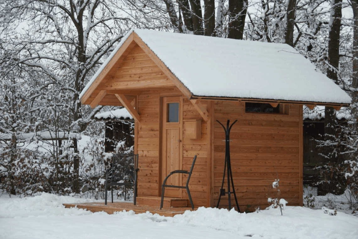 venkovní sauna