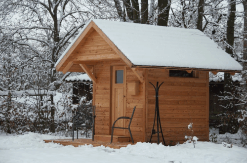 venkovní sauna