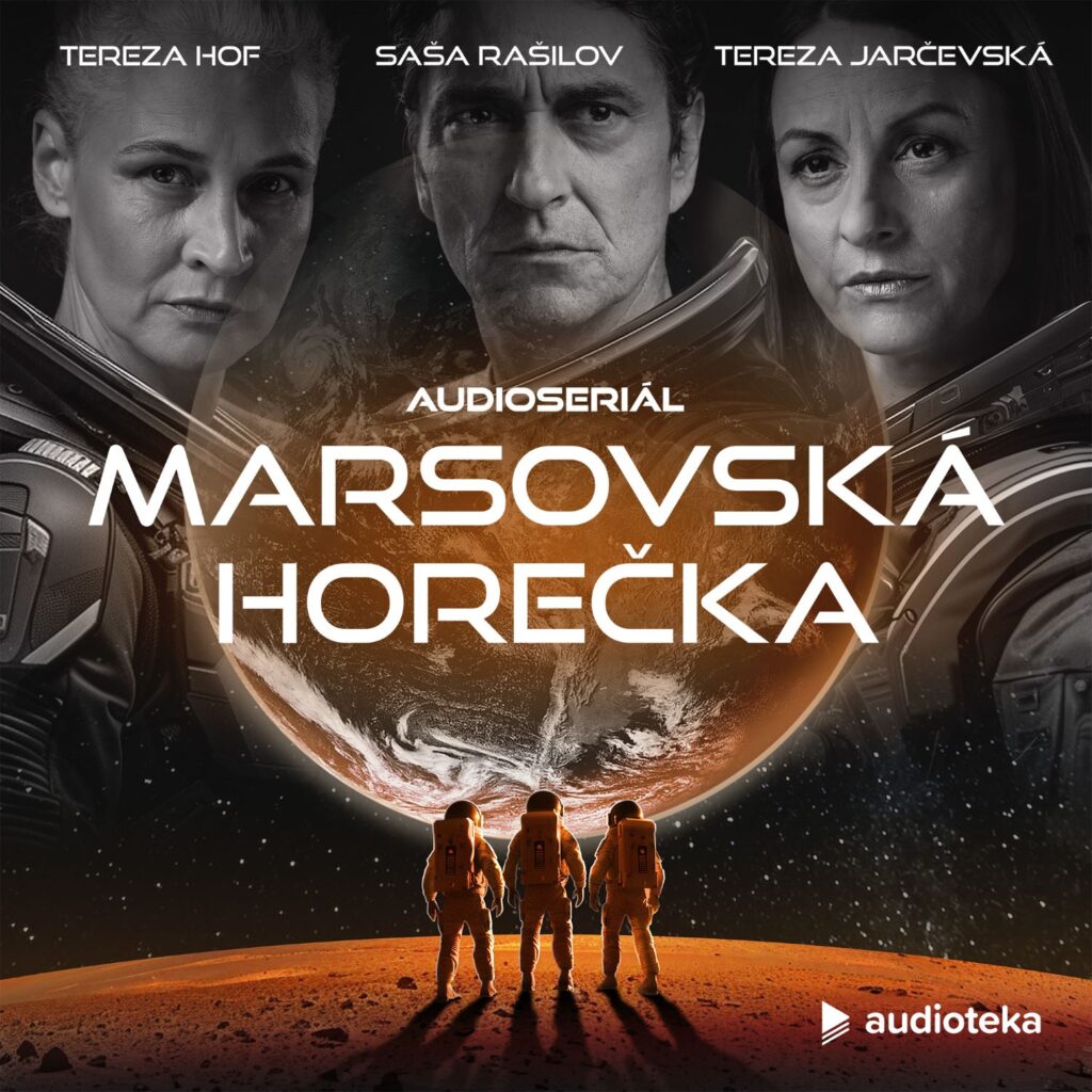Audioteka Marsovska horecka obalka archiv Auditoteka CZ