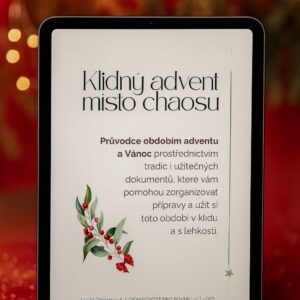 Klidny advent místo chaosu mockup