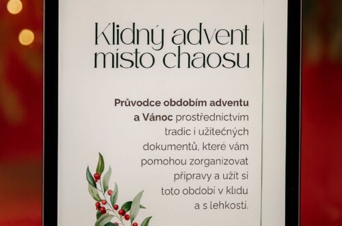 Klidny advent místo chaosu mockup
