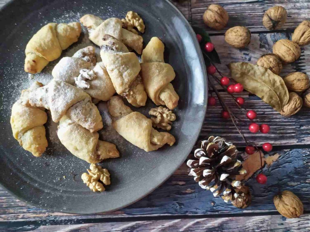 svatomartinske rohlicky sladke pecivo