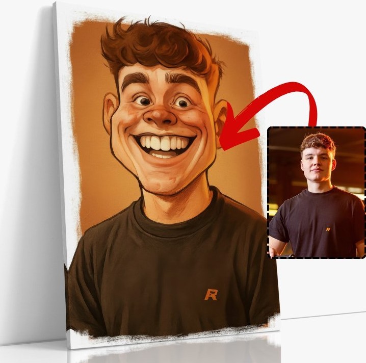 karikaturapodlefotkynaplatne