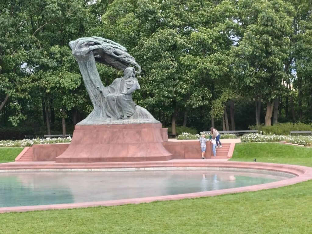 Polsko Varsava park Lazienki